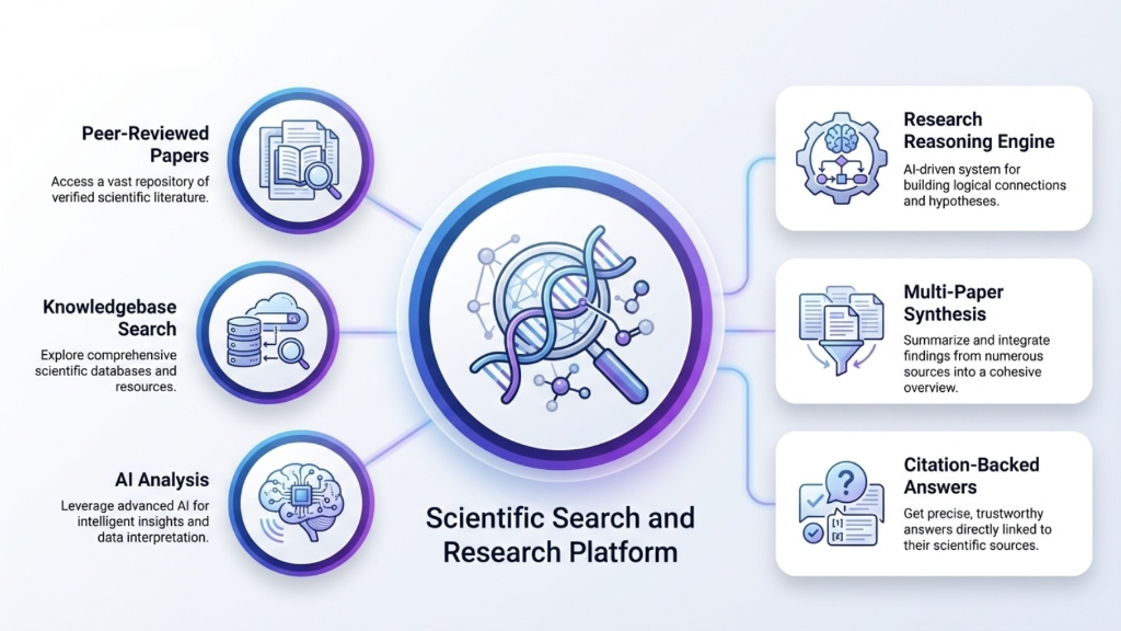 Scientific Search and Research Platform